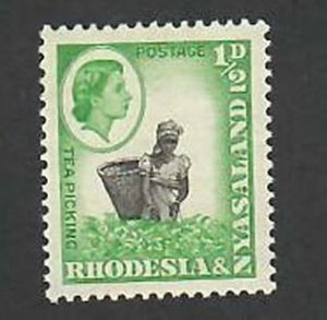 Rhodesia & Nyasaland; Scott 158; 1959;  Unused; NH