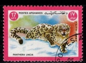 Afghanistan - #1083 Snow leopard- Used