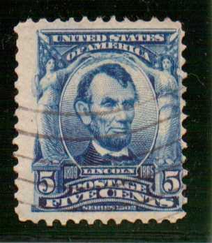 United States  Scott#  304  Used