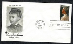 4408 Anna Julia Cooper Unaddressed PCS FDC