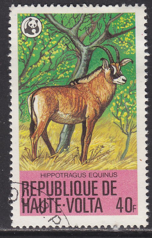 Burkina Faso 507 Roan Antelope 1979