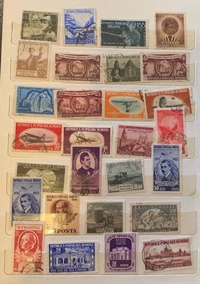 STAMP STATION PERTH Romania Collection (1 ) in Album 575+ stamps Mint/Hinged