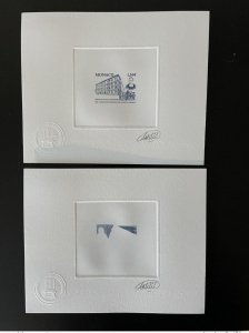 Monaco 2018 YT 3136 Artist's Proof Brothers Christian Schools Foundation BLUE-