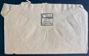 1946 AAF Australian Air Force Base 381 Japan OHMS Cover To Melbourne Australia