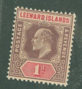 Leeward Islands #21 Mint (NH) Single