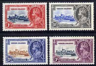 British Virgin Islands 1935 KG5 Silver Jubilee set of 4, ...