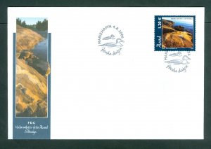 Aland. 2006 FDC. Landscape, Sottunga, Cliffs, Ocean. Sc.# 253