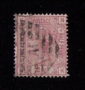 Great Britain  Sc #67 PLATE 4  Used F-VF