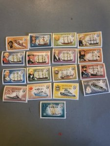 Stamps Barbuda Scott #113-29 nh