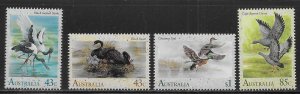 Australia 1203-6 1991 Water Birds set MNH