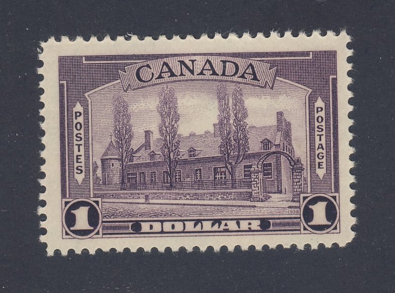 Canada MH $1.00 Stamp #245-$1.00 Chateau MH VF Guide Value = $100.00