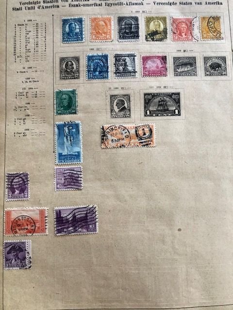 United States - See 3 scans and description