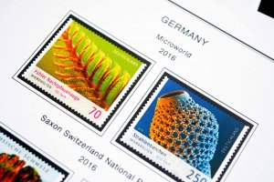 COLOR PRINTED GERMANY 2011-2020 STAMP ALBUM PAGES (89 illustrated pages)