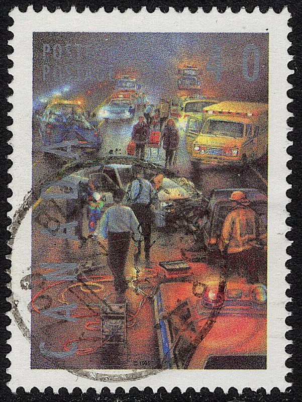 Canada - 1991 - Scott #1331 - used - Police