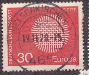Germany 1019 1970 Used