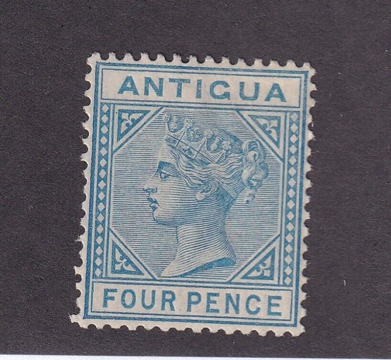 Antigua Scott # 15 VF OG mint previously hinged scv $ 350 ! see pic !