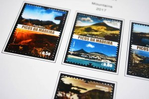 COLOR PRINTED MADEIRA 1868-2010 + 2011-2020 STAMP ALBUM PAGES (98 illust. pages)