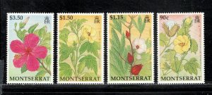 MONTSERRAT SC# 840-43 FVF/MNH