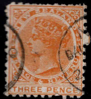 New Zealand Scott 63 Used 1882 Victoria