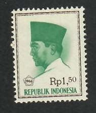 Indonesia;  Scott 682; 1966; Unused; NH