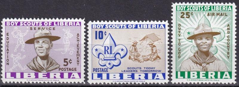 Liberia #399-400, C135  MNH  (SU7160)