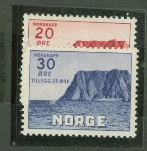 Norway #B9-B10 Mint (NH) Single (Complete Set)