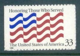 3331 33c Honoring Fine MNH