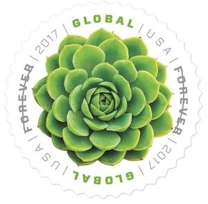 2018 Global Green Succulent  forever stamps  2 Booklets 20 pcs