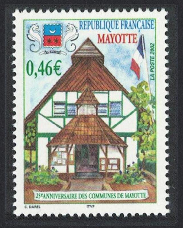 Mayotte 25th Anniversary of Mayotte Commune 1v SG#170