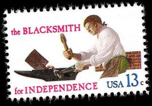 # 1718 MINT NEVER HINGED BLACKSMITH