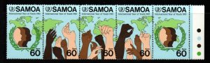 SAMOA SG706a 1985 INTERNATIONAL YOUTH YEAR MNH