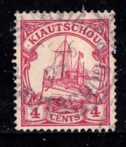 Kiautchou stamp #25, used