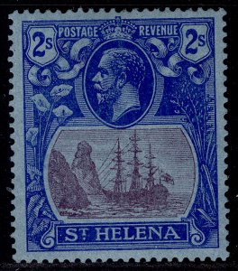 ST. HELENA GV SG108, 2s purple & blue/blue, M MINT. Cat £27.