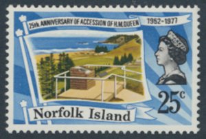 Norfolk Island    SC# 218   MNH   QE II Silver Jubilee    see details/scans 