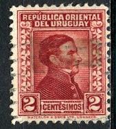 Uruguay; 1943; Sc. # 353A; O/Used Single Stamp