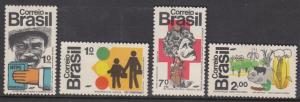 Brazil 1268-71 mint