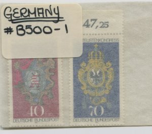GERMANY B500-01  MNH  COMPLETE SET