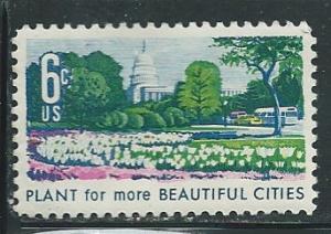 US#1365 6c Beautification 4 (MNH) CV $0.25