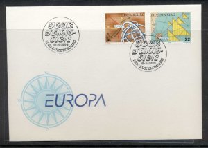 Luxembourg 1994 Europa Scientific Discoveries FDC
