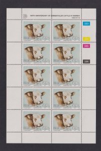 Namibia  #732 MNH  1993 Simmentaler cattle 45c