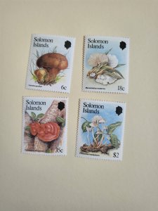 Stamps Solomon Islands Scott #515-8 nh