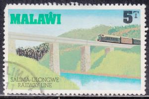 Malawi 346  Salima Lilongwe Railway, Train 1979