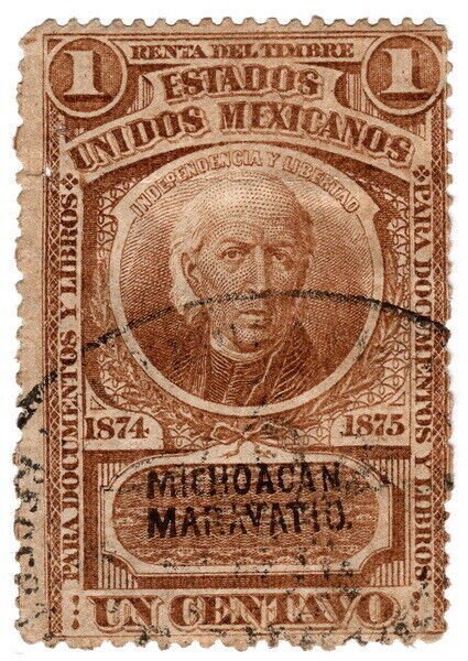 (I.B) Mexico Revenue : Documentary 1c (Michoacan) 