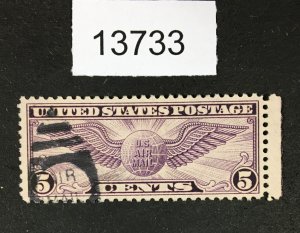 MOMEN: US STAMPS # C16 USED XF LOT #13733