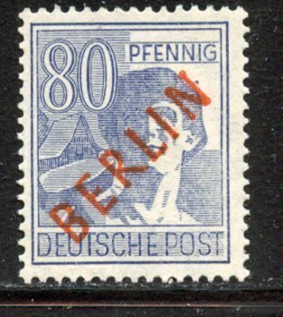 Berlin # 9N32, Mint Hinge. CV $ 40.00