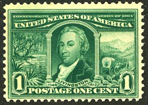 U.S. #323 MINT OG LH