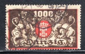 Danzig  #111  postally Used  VF  CV $21.00   ....   1640365
