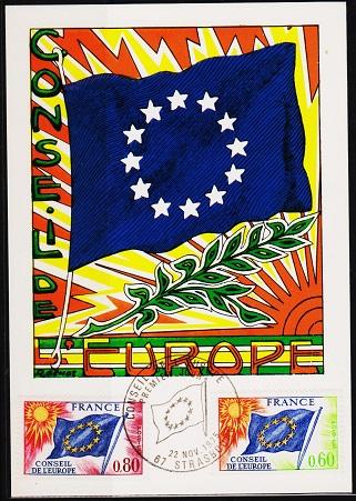 France. 1975 Maxim Card.S.G.C16/C17 Fine Used