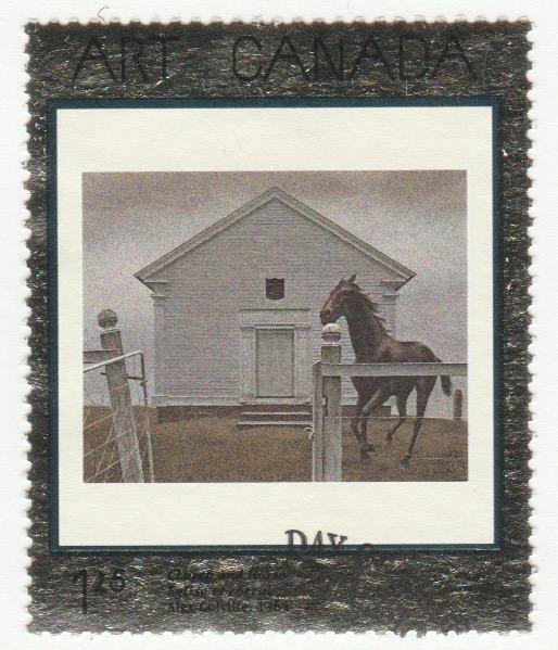 #1945 David Alexander Colville painting