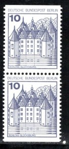 Germany Berlin Scott # 9N391, mint nh, pair, from booklet pane